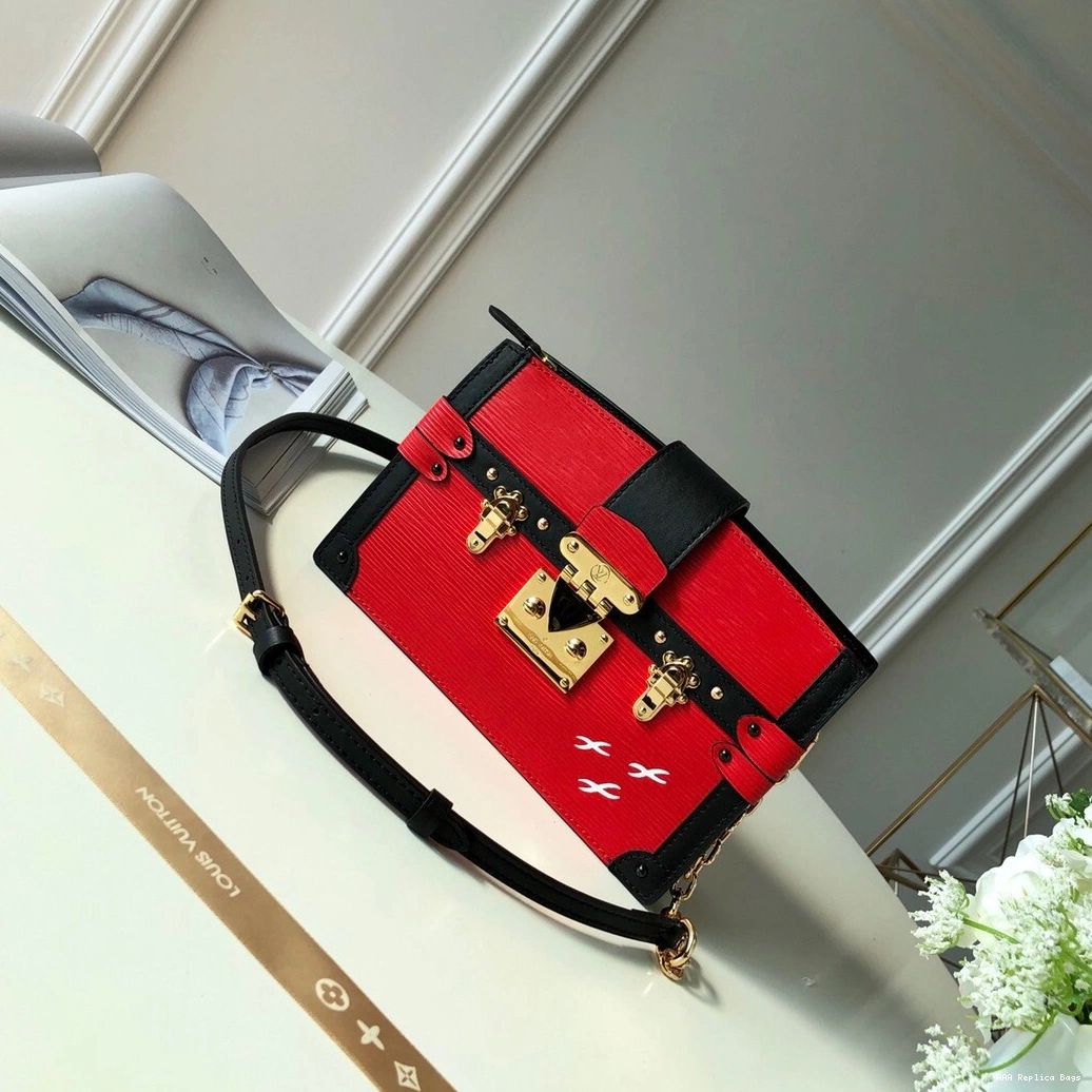 Aaa replica bags TRUNK Louis Vuitton CLUTCH 0801